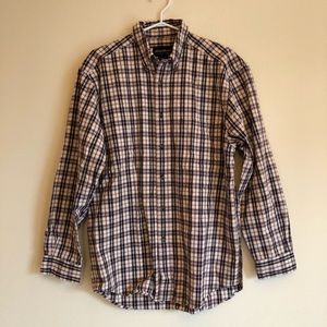 Eddie Bauer | Men’s Plaid Button Down Shirt